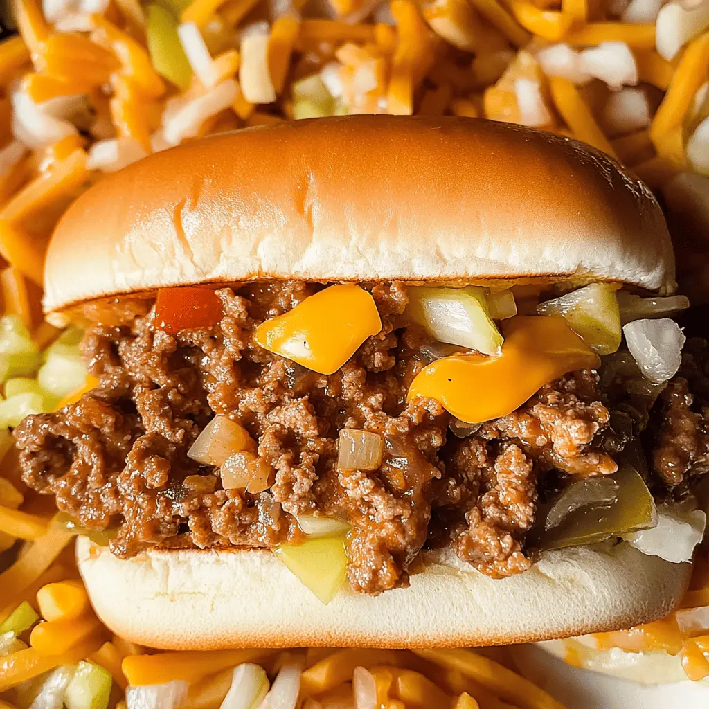 These Big Mac Sloppy Joes bring all the flavors of your favorite burger into a quick, cozy meal! Ground beef, zesty pickles, cheese, and a special sauce come together to create a family-friendly feast. Perfect for busy weeknights or game day. Save this recipe for a tasty twist on a classic that everyone will love!