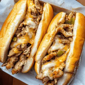 Want to create the ultimate comfort food? These Chicken Cheese Steak Sandwiches are packed with tender chicken, melted cheese, and savory flavors that come together for a satisfying bite. Perfect for game day, lunch, or a casual dinner, this recipe is a must-save. Add it to your recipe board, and treat your family to a delicious meal they’ll love!
