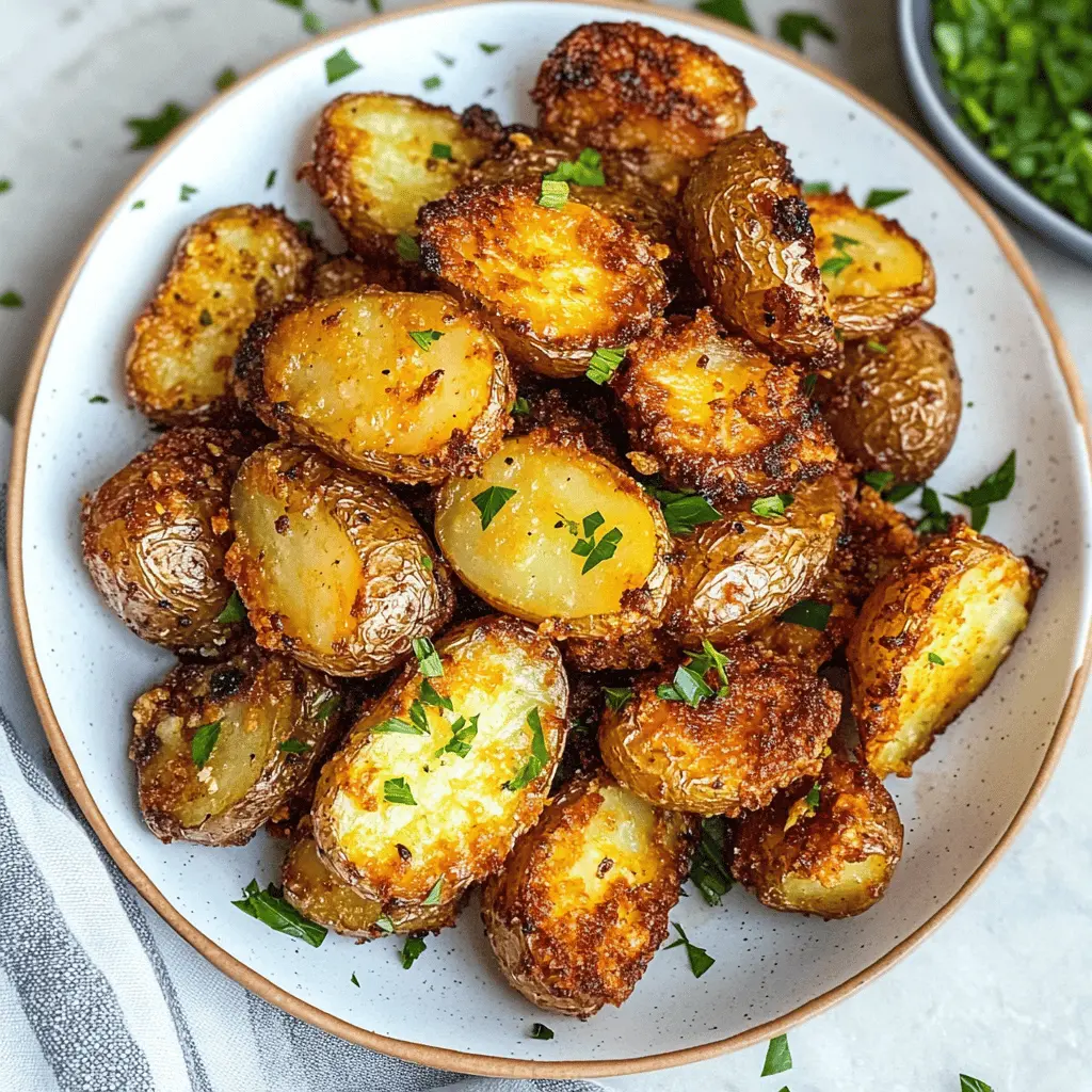 These crispy air fryer potatoes are a game-changer for your meals! They're perfectly seasoned and golden brown, making them a delicious side dish for any occasion. Enjoy the crunchy exterior and fluffy inside without the excess oil. Save this recipe for your next family dinner or casual gathering, and watch everyone ask for seconds!