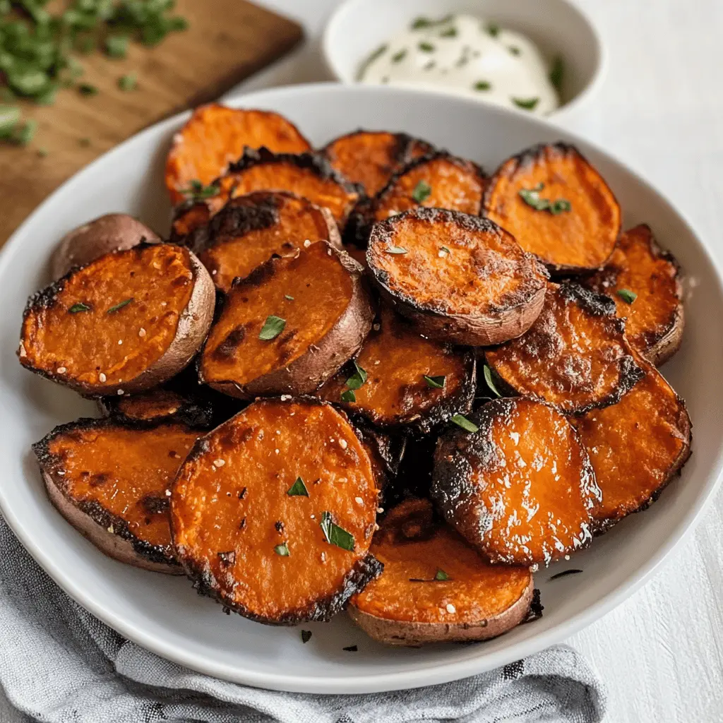 Crispy Smashed Sweet Potatoes are the perfect side dish for any meal! With a deliciously crispy exterior and fluffy inside, these sweet potatoes are bursting with flavor and nutrients. They make a fantastic addition to your dinner table or a delightful treat for gatherings. Save this recipe now for an unforgettable, guilt-free indulgence!