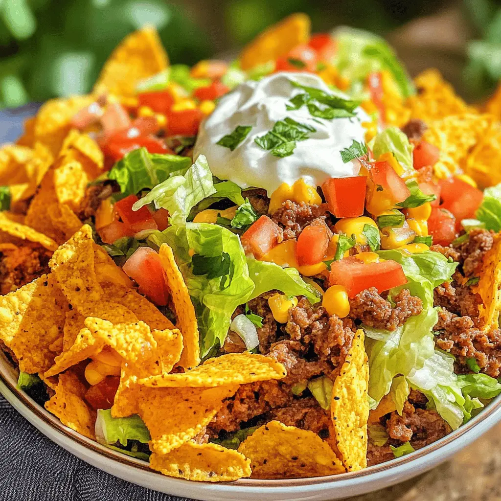 Easy Doritos Taco Salad Recipe