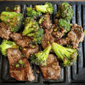Looking for a quick and tasty dinner idea? This Easy Beef and Broccoli on the Blackstone Griddle is full of flavor and perfect for busy weeknights! Packed with tender beef and fresh broccoli in a savory sauce, it comes together in no time. Save this recipe for your next family meal or weekend gathering!