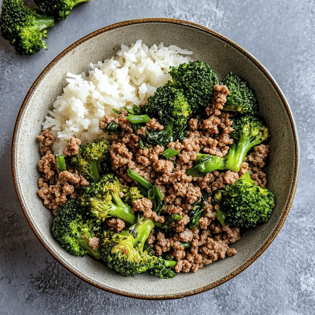 Looking for a quick and delicious meal? This Ground Beef and Broccoli recipe is packed with flavor and nutrients! With tender broccoli and savory ground beef, it’s perfect for busy weeknights. Ready in just 30 minutes, it’s an easy stir-fry you can serve over rice or noodles. Save this recipe to enjoy a hearty dinner with minimal effort!