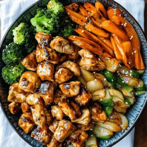 Transform your dinner routine with this Hibachi Chicken and Vegetables recipe! Featuring tender chicken, crisp vegetables, and a savory soy sauce blend, this dish is ready in no time. Perfect for cozy nights or impressing dinner guests, it's a flavorful experience you don’t want to miss. Save this pin for a taste of Japan at home!