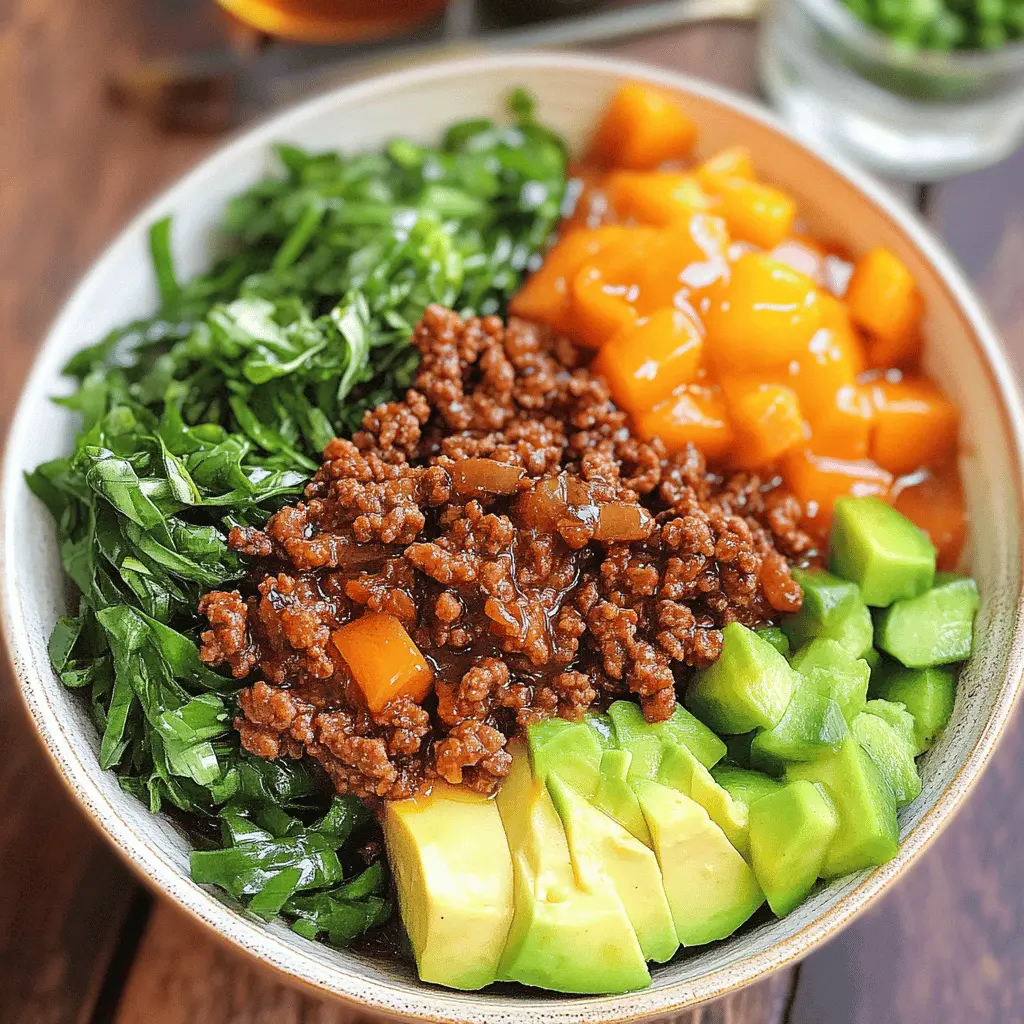 Spice up your dinner with these delicious Hot Honey Ground Beef Bowls! Featuring a perfect blend of savory ground beef, sweet honey, and a kick of heat, this recipe brings bold flavors to your table. Great for busy weeknights or casual gatherings, these bowls are sure to impress. Save this recipe now to enjoy a tasty meal that everyone will love!