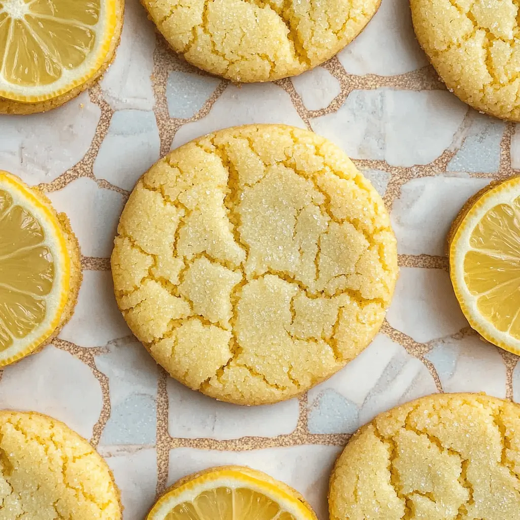 Brighten your day with these delightful Lemon Sugar Cookies! Bursting with zesty flavor and a soft, chewy texture, these treats are perfect for any occasion, from sunny picnics to cozy gatherings. Made with fresh lemon juice and zest, they’re sure to impress friends and family. Save this recipe and whip up a batch for your next sweet craving! 🍋✨