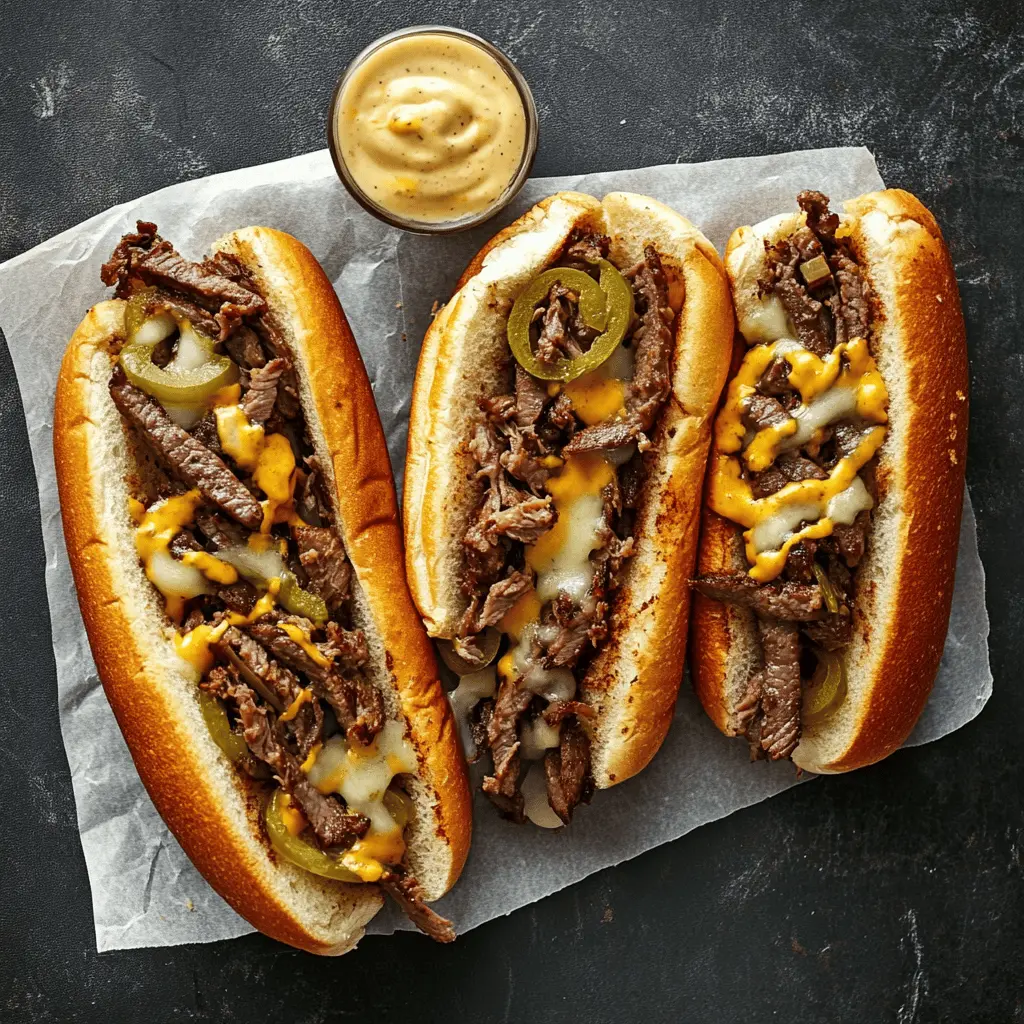 Get ready to bring the flavors of Philly to your kitchen with this delicious Philly Cheesesteak recipe! Featuring tender ribeye steak, sautéed onions, and gooey cheese, this classic sandwich is perfect for a quick lunch or a satisfying dinner. Save this recipe now to enjoy an authentic taste of Philadelphia at your next gathering!