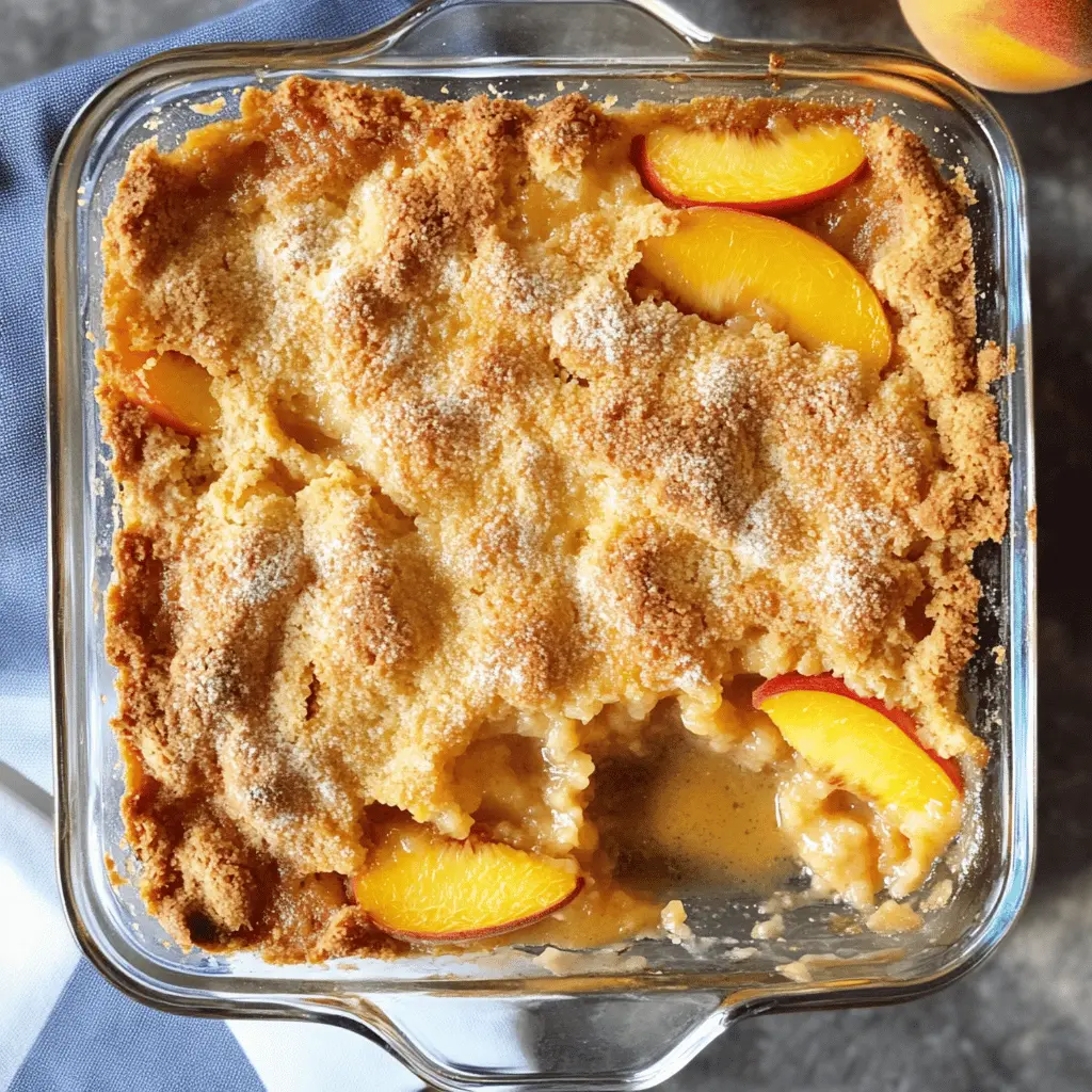 This peach cobbler recipe is a summer favorite that's both easy to make and bursting with flavor! With juicy peaches and a buttery crust, it's the perfect dessert for picnics or family gatherings. Don't forget to save this recipe for a sweet treat everyone will love! Enjoy it warm with a scoop of ice cream for an extra special touch.