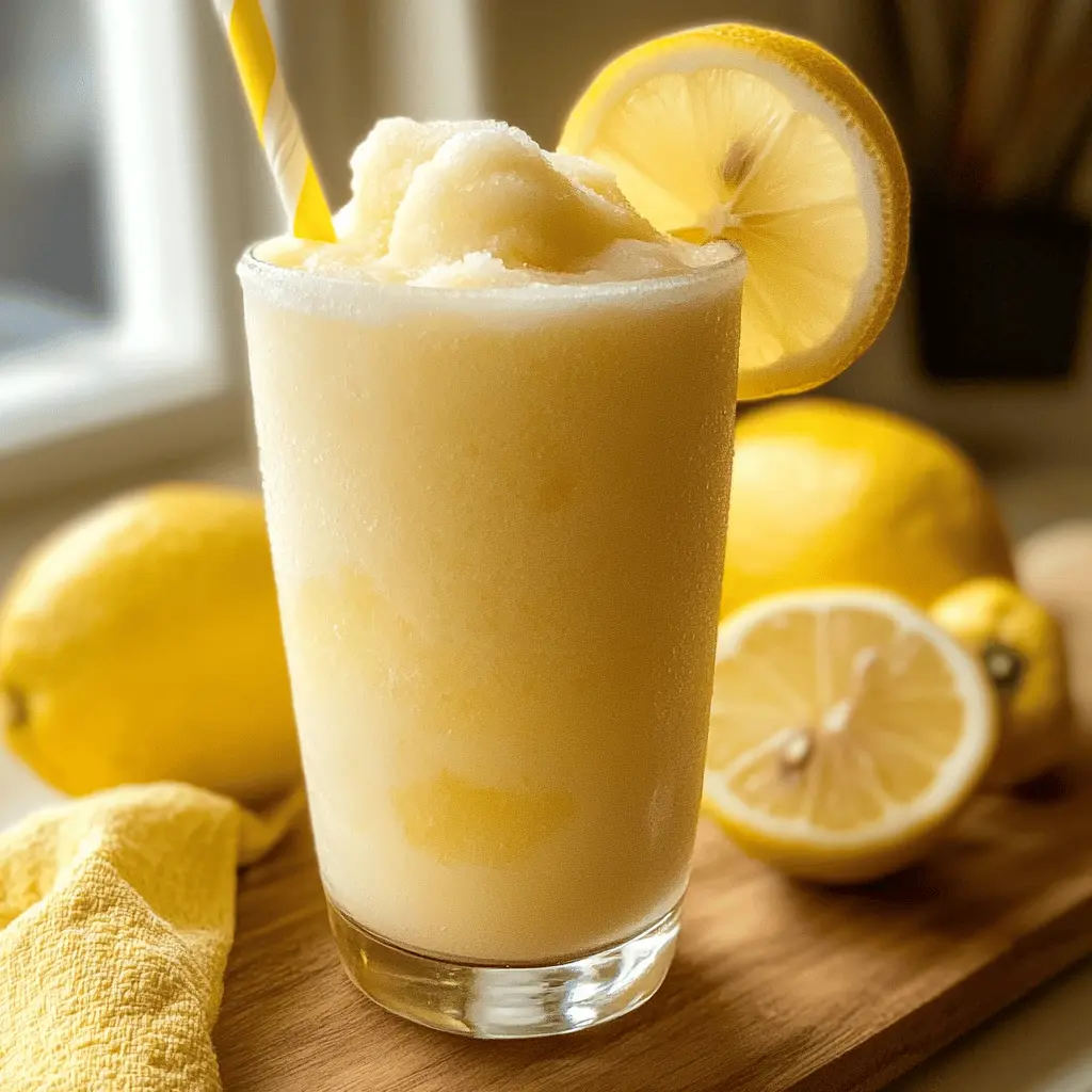 Easy Frozen Lemonade Recipe for Summer
