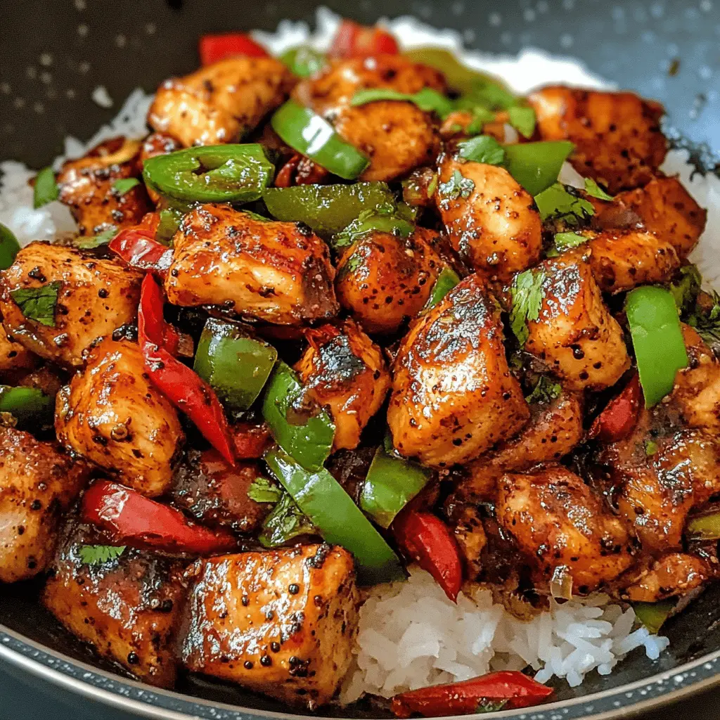 Easy Black Pepper Chicken Recipe for Dinner