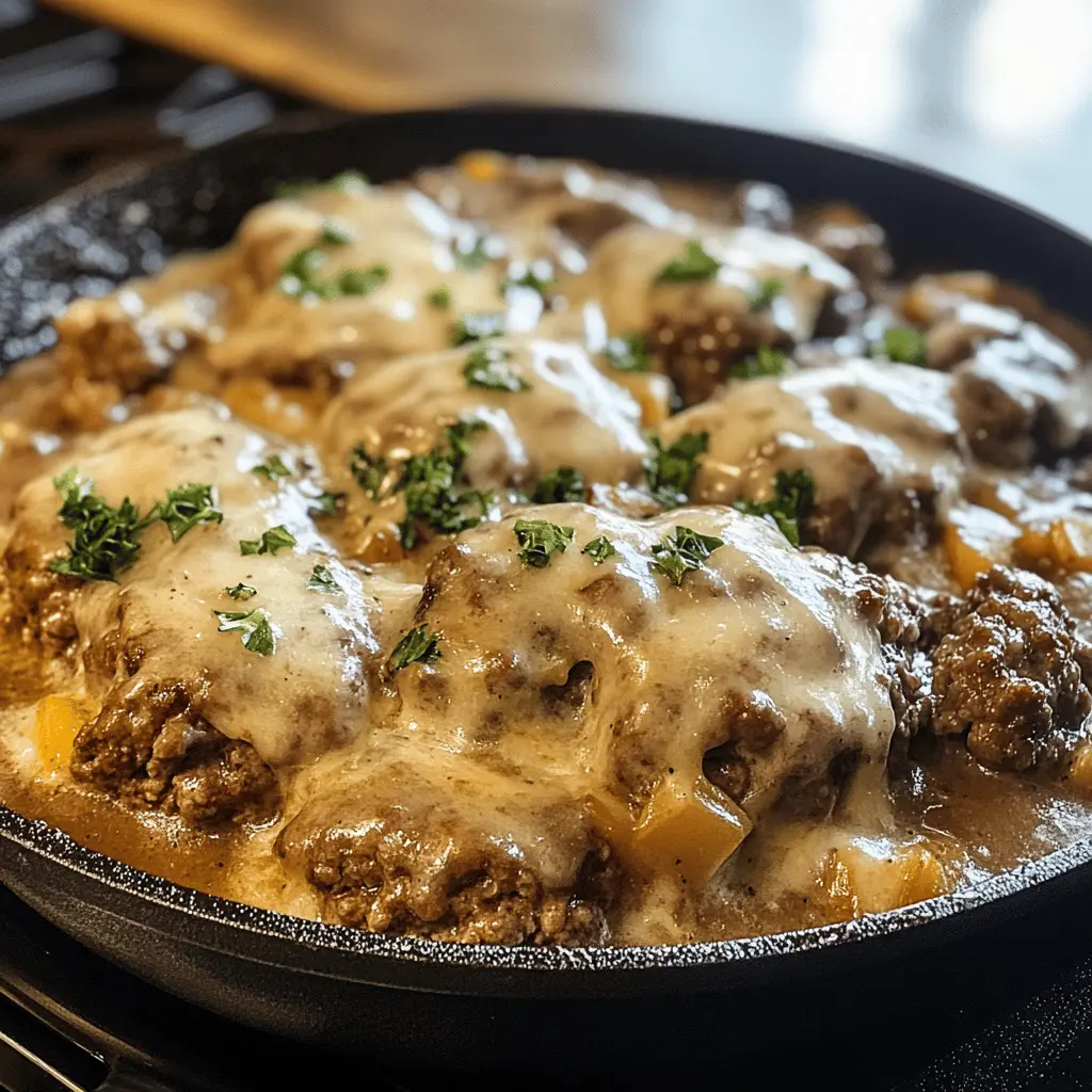 Easy Amish Hamburger Steak Bake Recipe