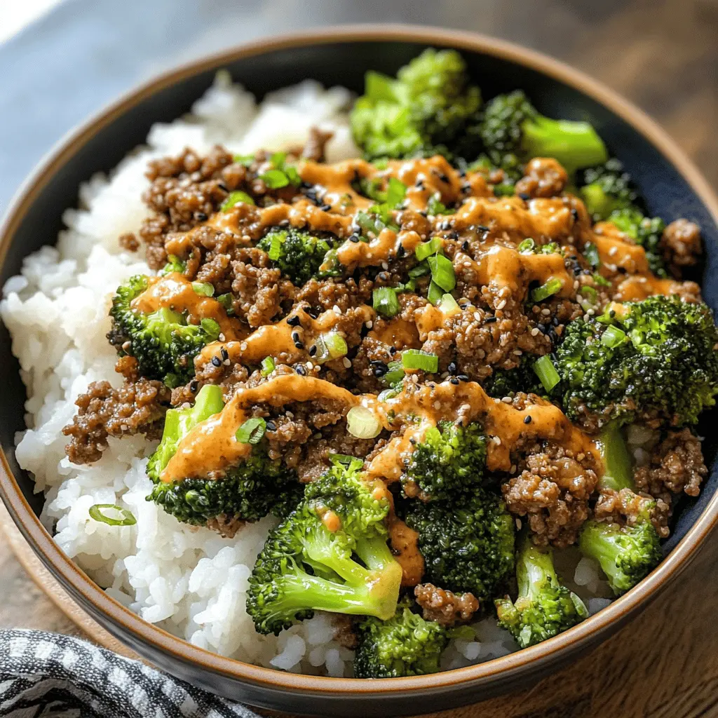 Easy Teriyaki Beef and Broccoli with Yum Yum Sauce