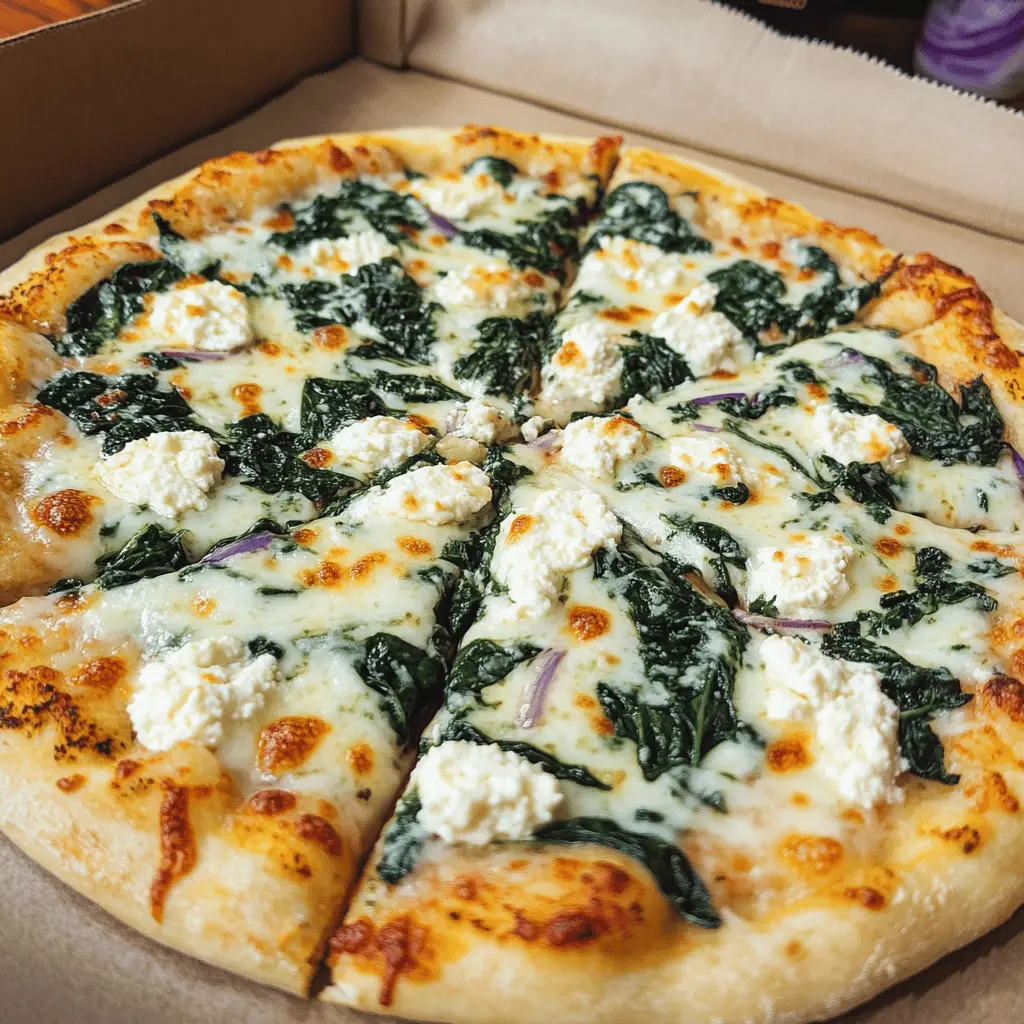 Easy Spinach Ricotta Pizza Recipe