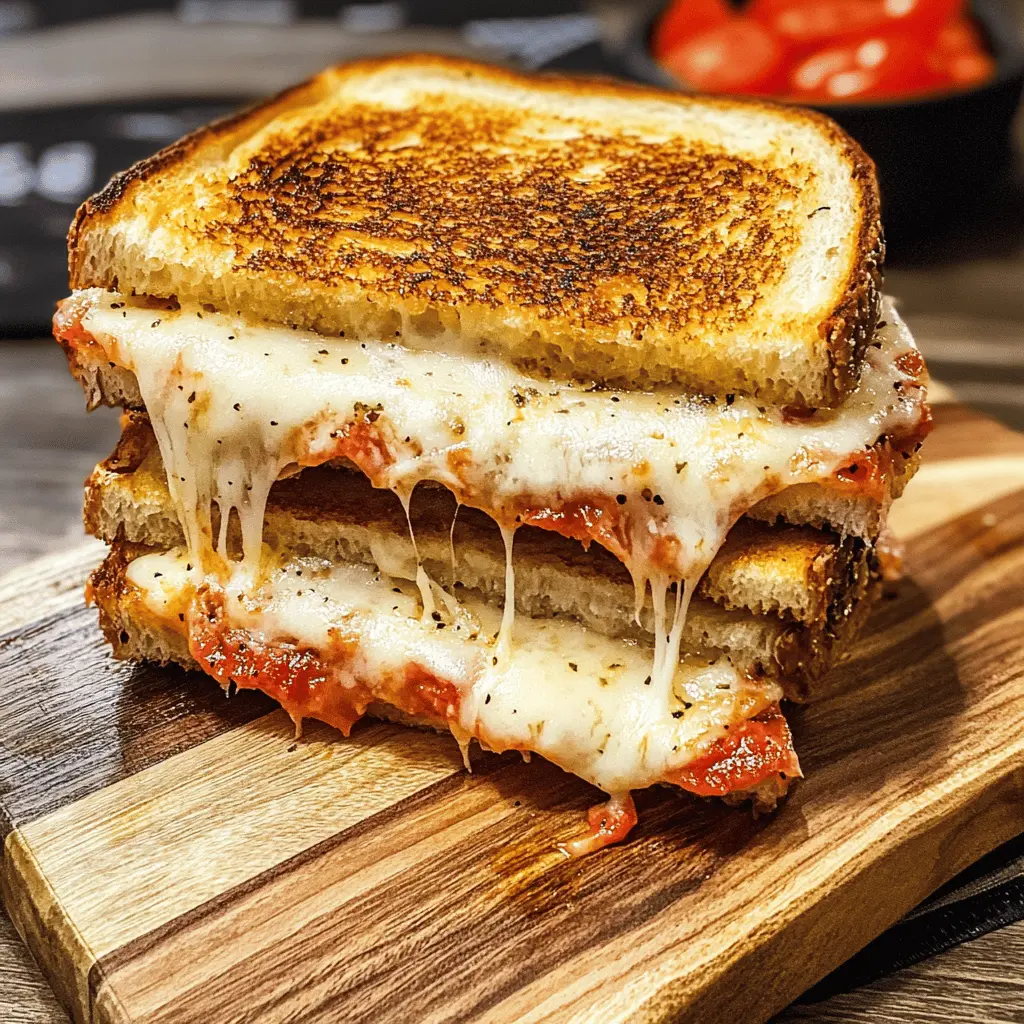 Easy Pizza Grilled Cheese Recipe for a Cheesy Twist