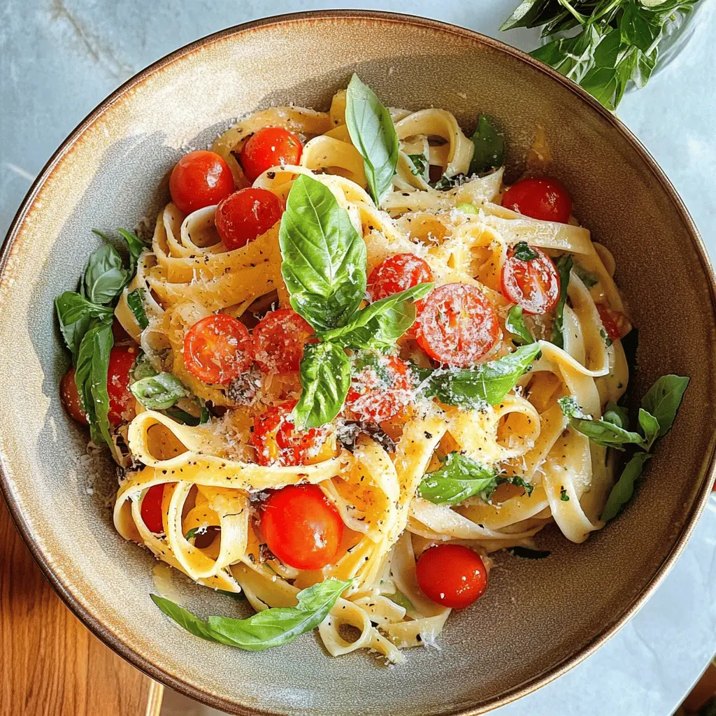 Easy Summer Garden Pasta with Fresh Veggies