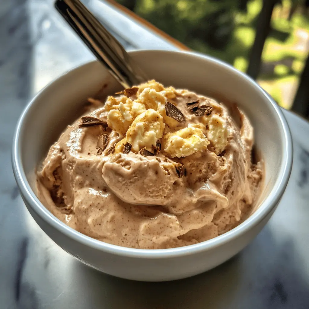 Easy Cottage Cheese Peanut Butter Ice Cream Recipe