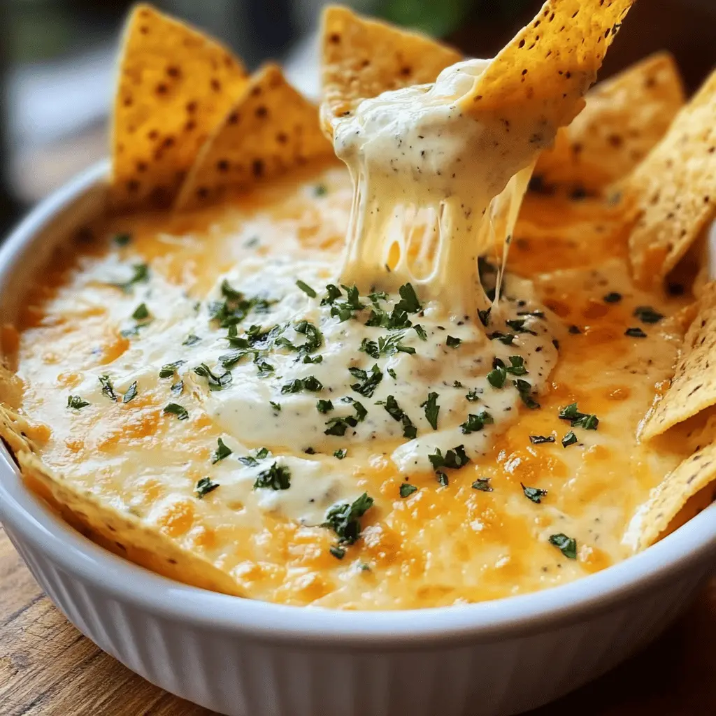 Easy Cheesy Cheese Dip Recipe