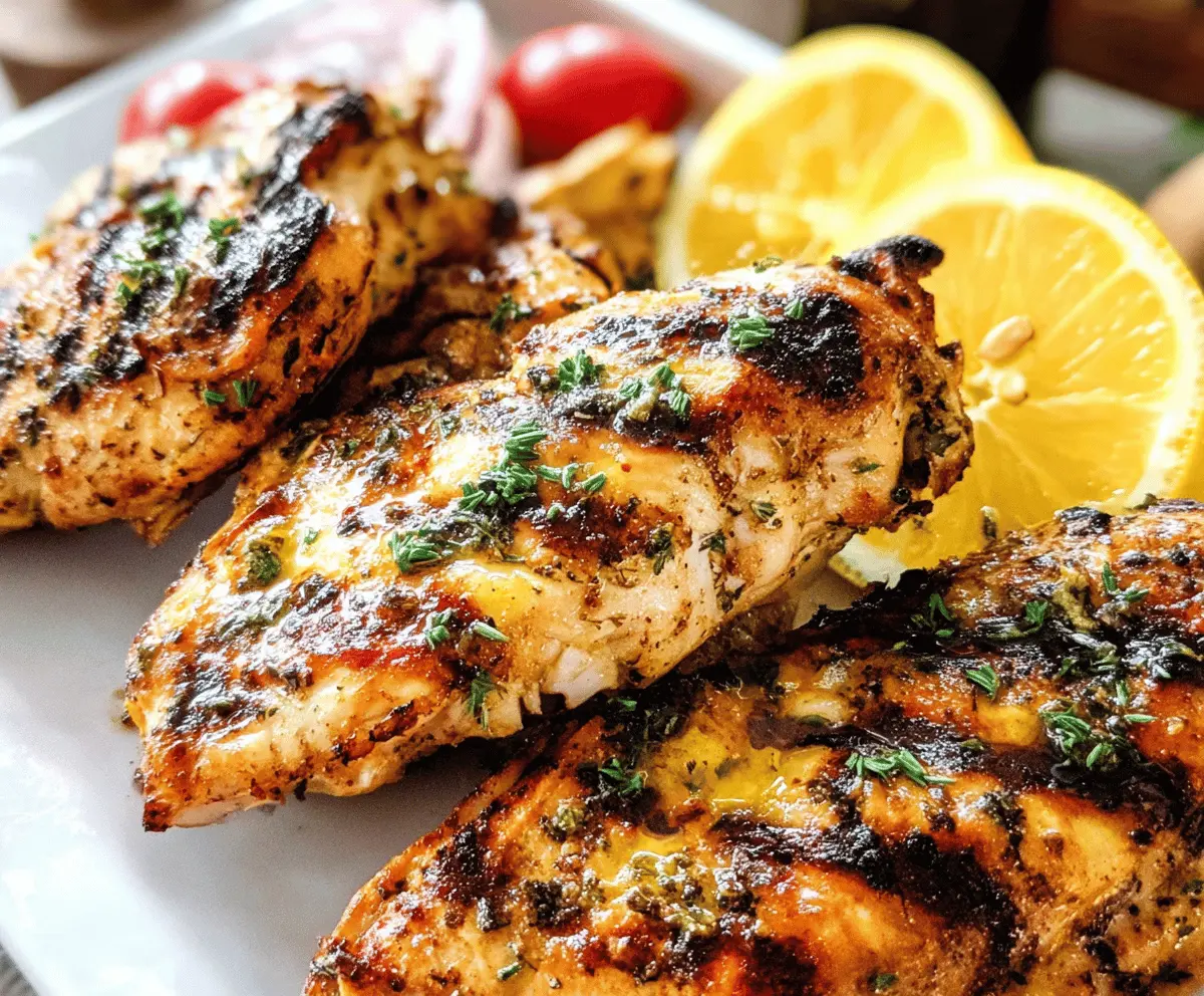 Easy Greek Marinated Chicken Recipe