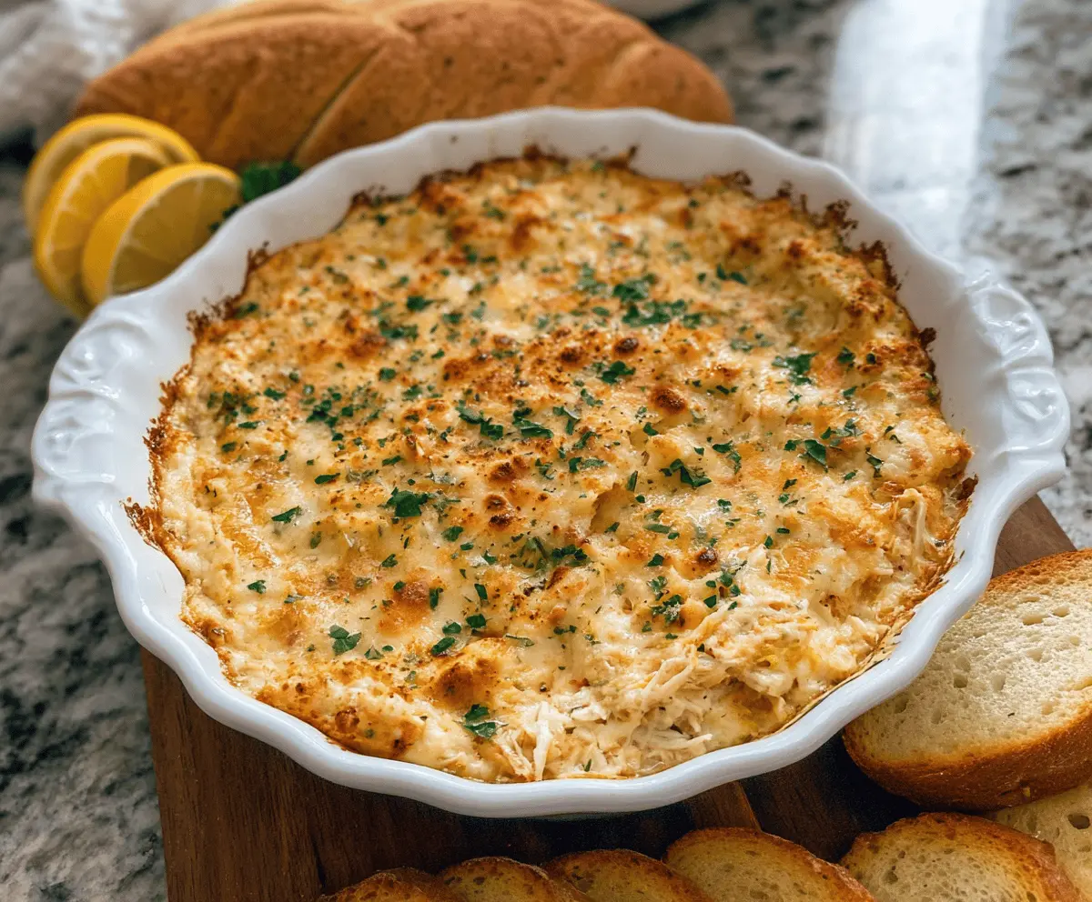Best Maryland Crab Dip Recipe – Creamy & Easy