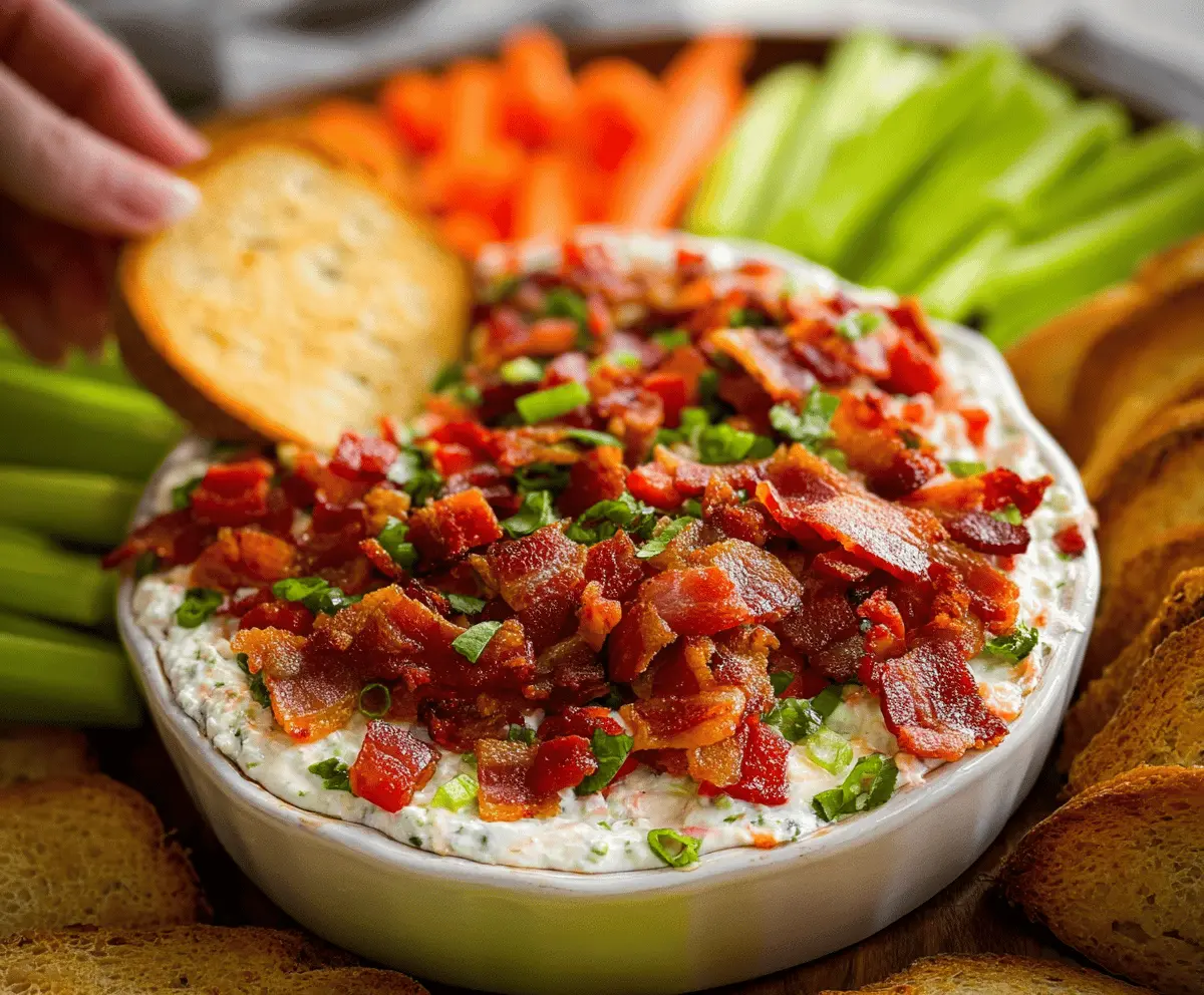 Easy BLT Dip Recipe for Parties