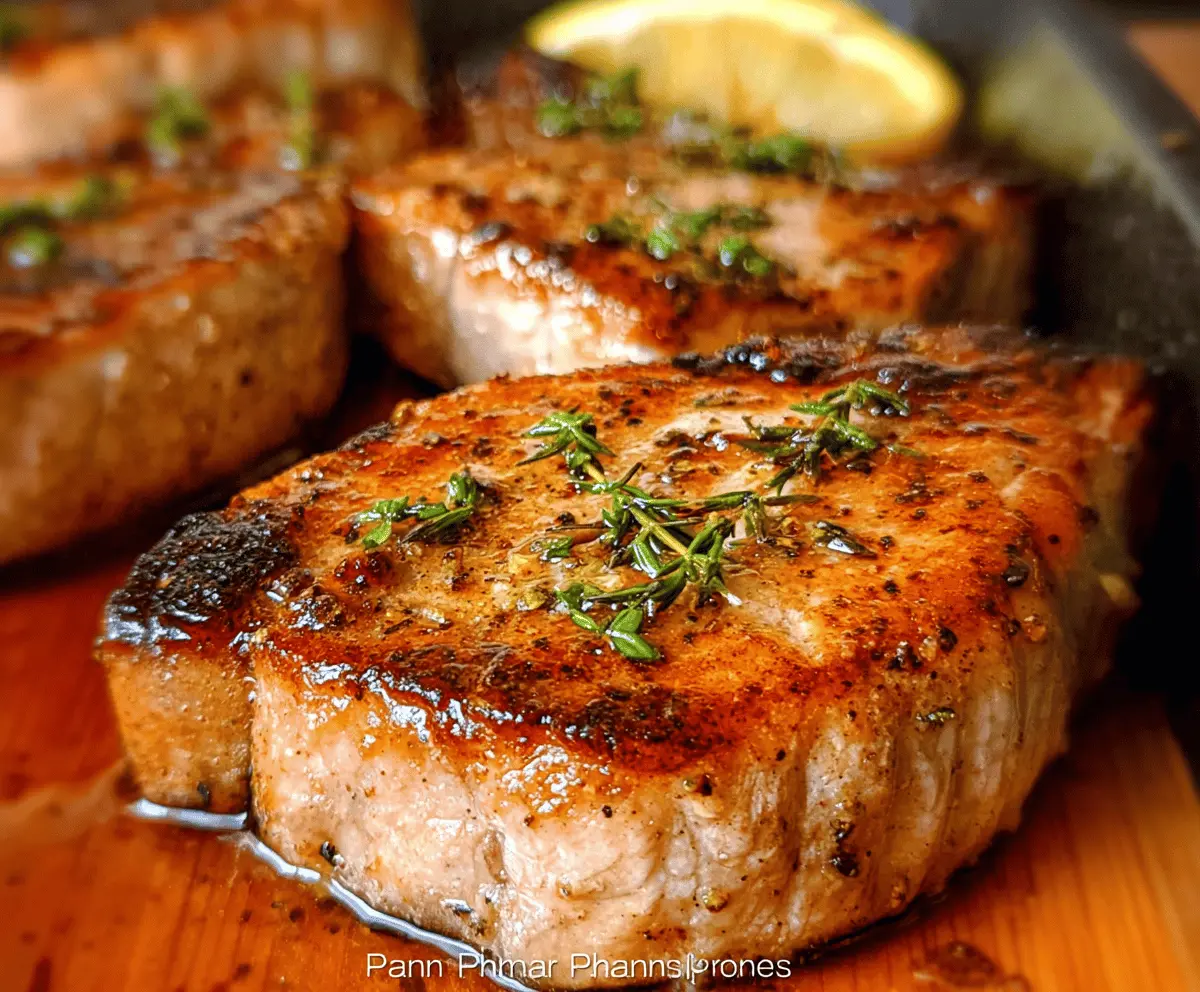 Easy Juicy Oven Baked Pork Chops Recipe