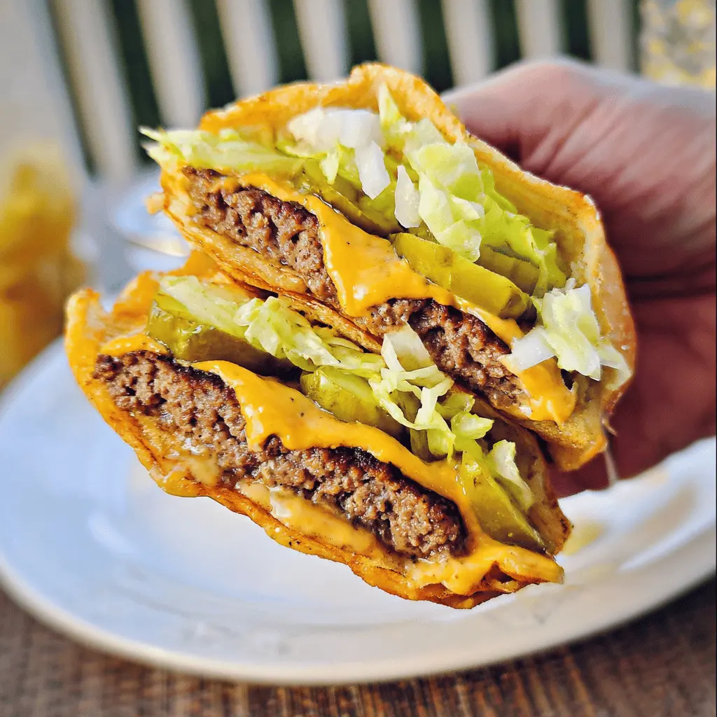 Easy Keto Big Mac Smash Burgers Recipe