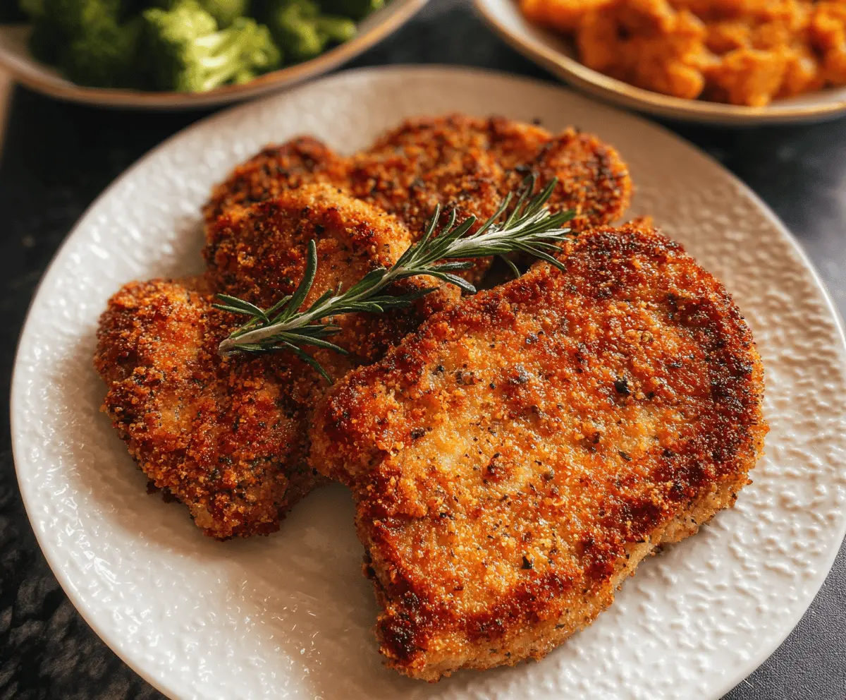 Easy Crispy Fried Pork Chops Recipe
