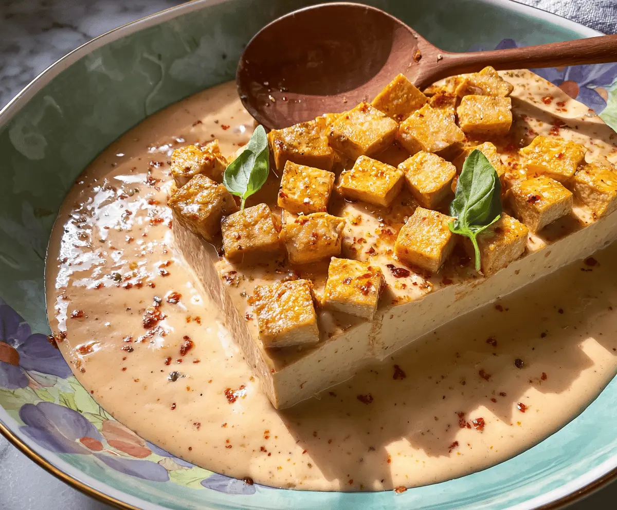 Creamy Marry Me Tofu Recipe - Easy & Delicious