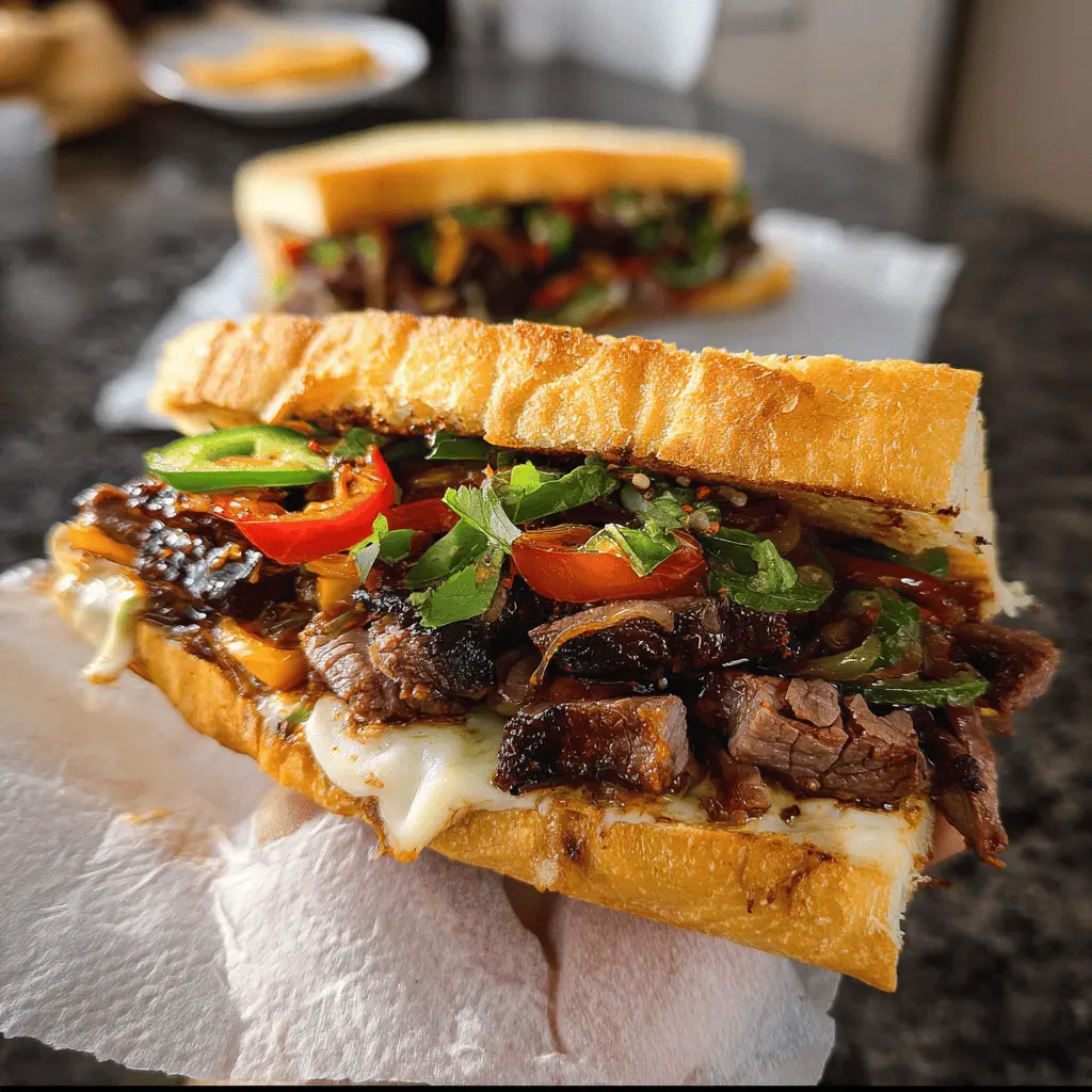 Easy Korean Steak Sandwich Recipe