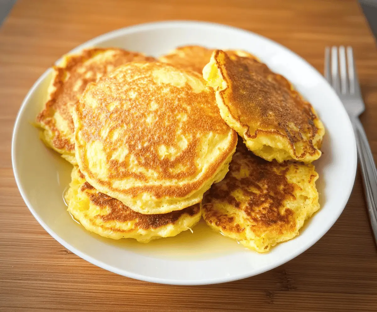Easy Yellow Squash Pancakes Recipe