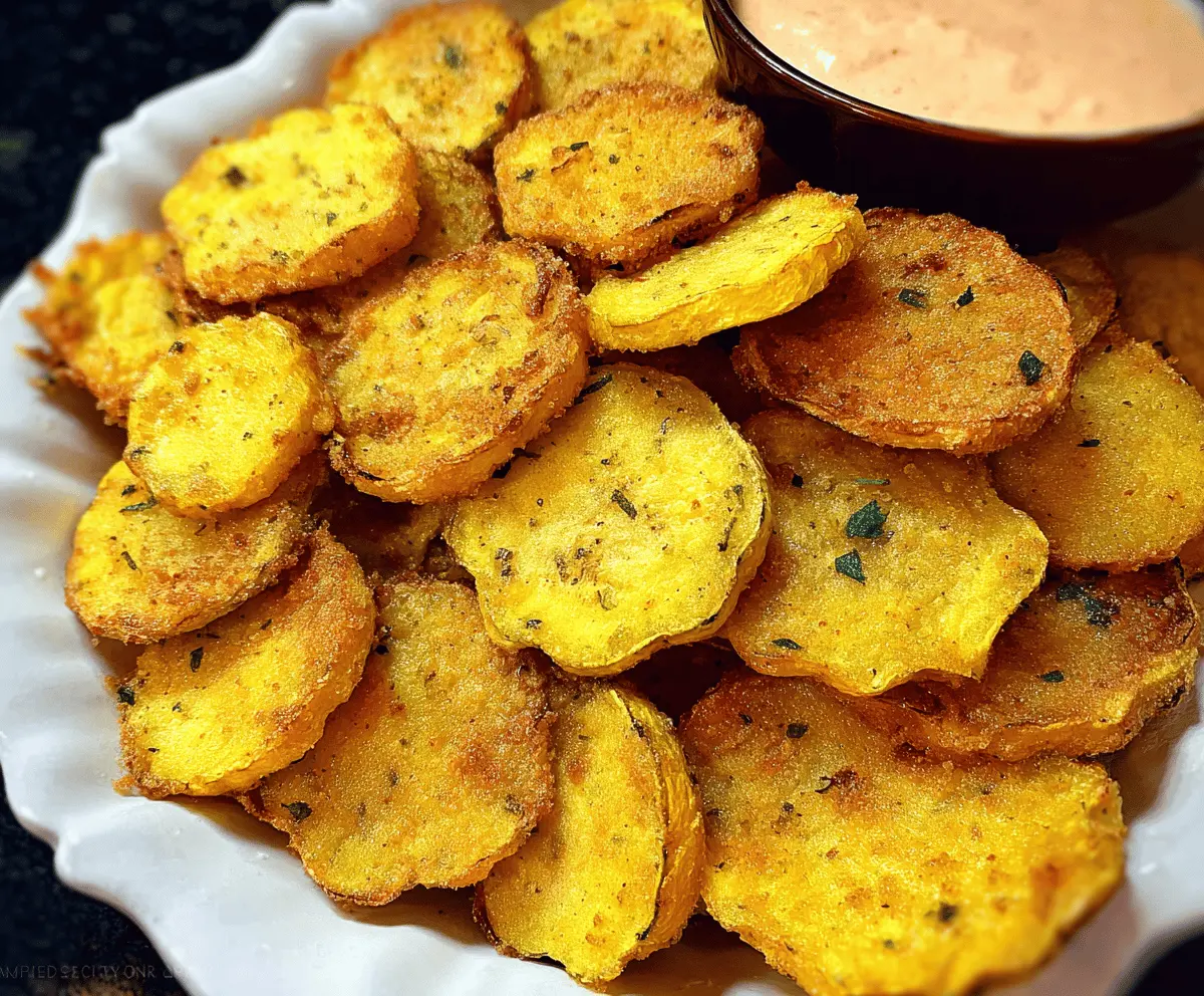 Crispy Air Fried Yellow Squash Recipe