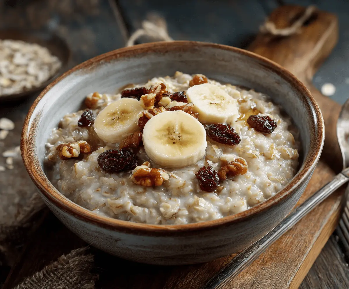Banana Nut Oatmeal