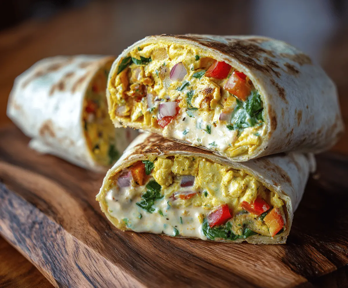 Veggie Breakfast Burrito