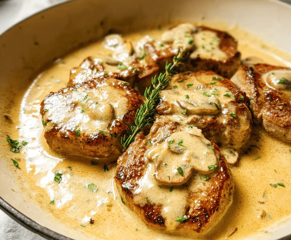 Creamy Pork Tenderloin Recipe Easy and Delicious