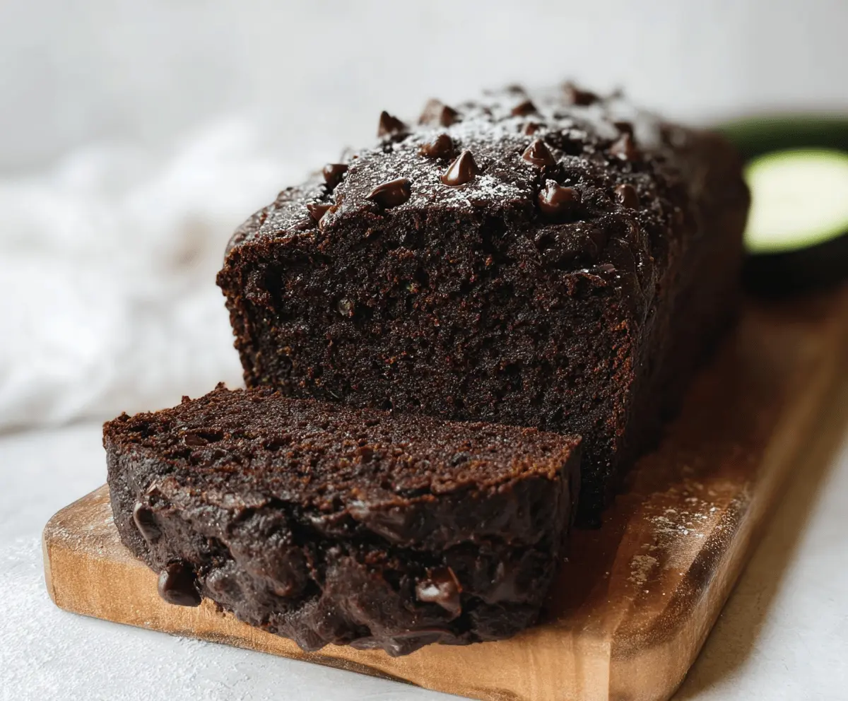 Moist Gluten-Free Chocolate Zucchini Bread Recipe
