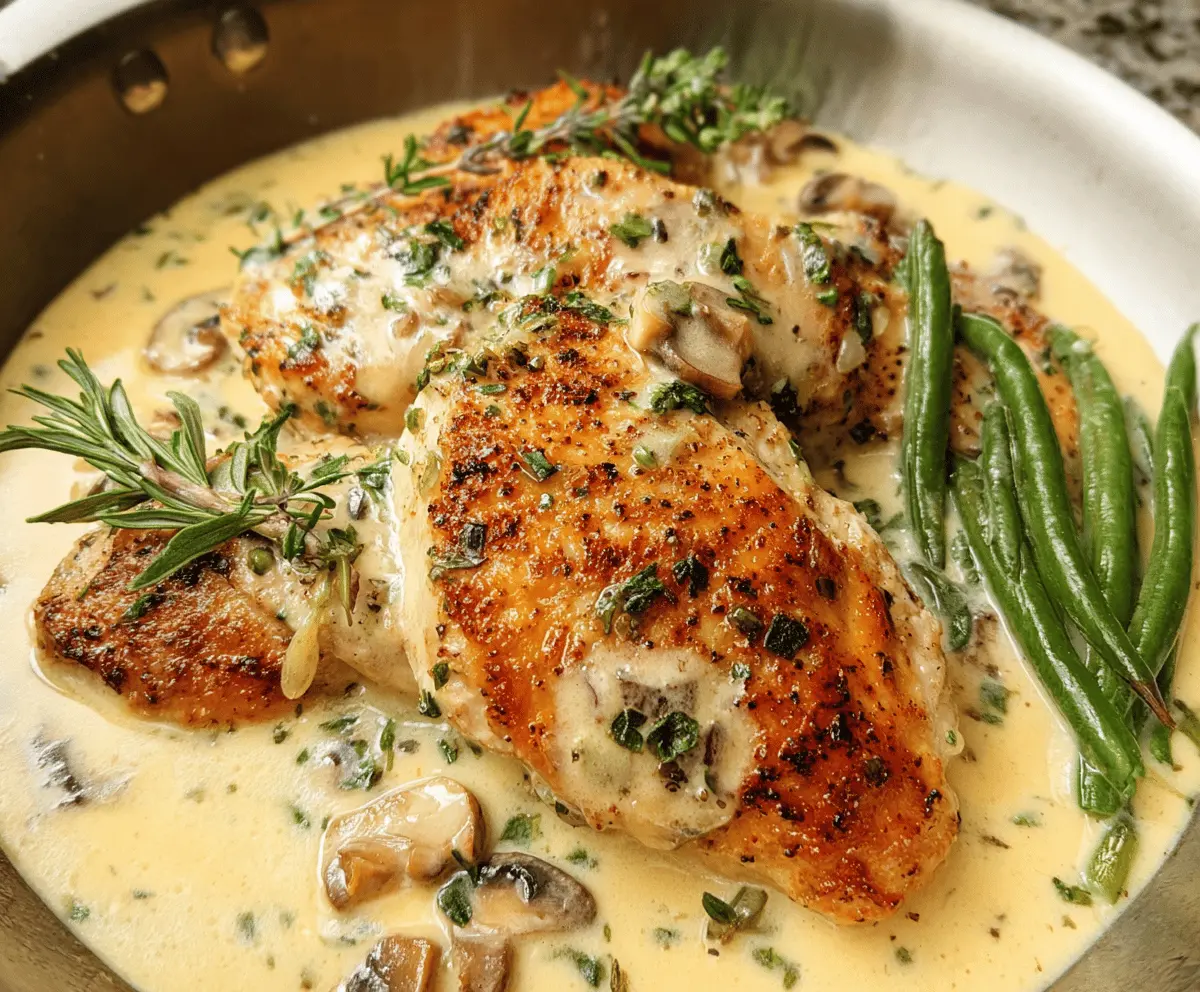 Creamy Herb Chicken Recipe for Easy Dinners