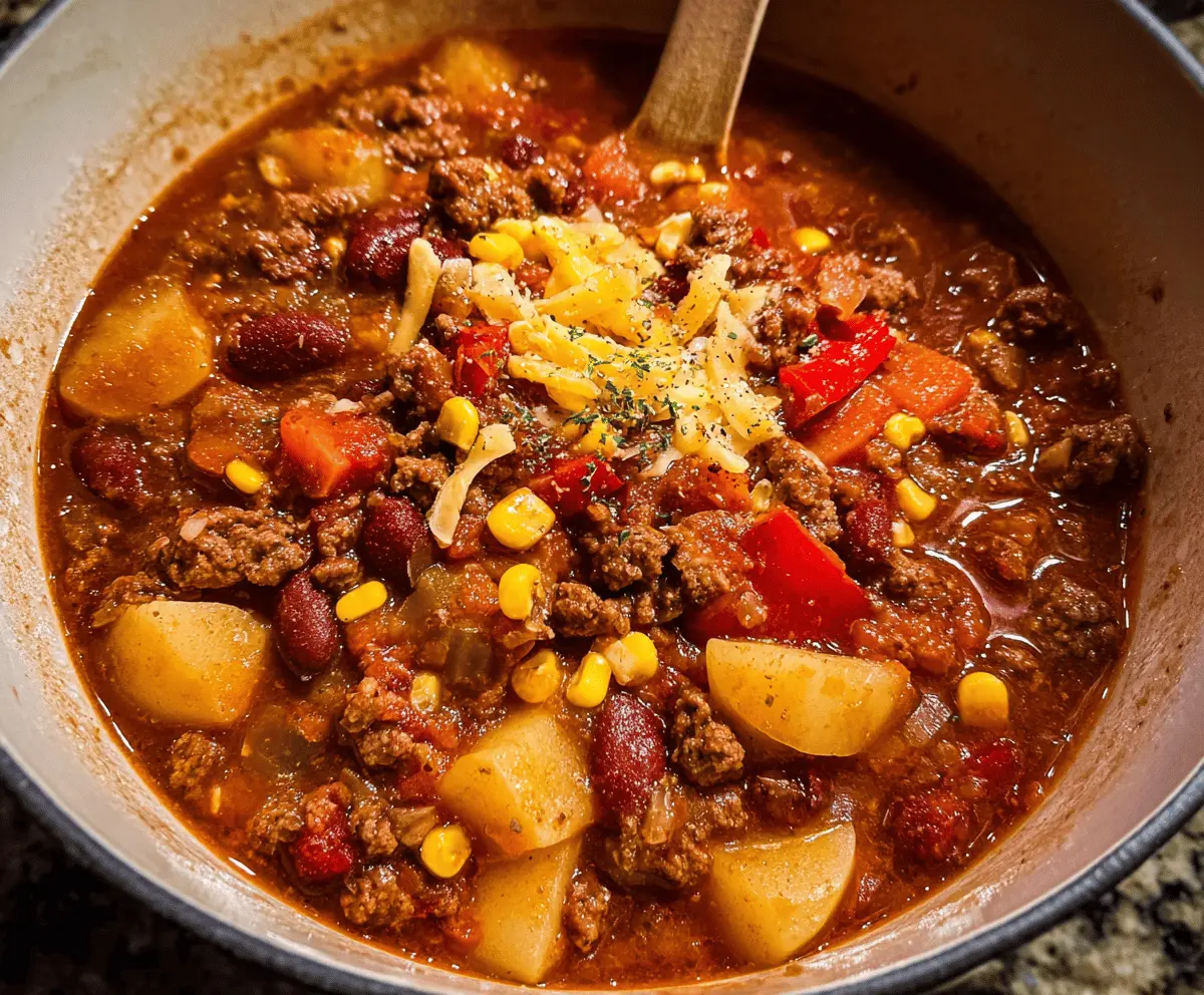 Hearty Cowboy Stew Recipe for Cozy Dinners