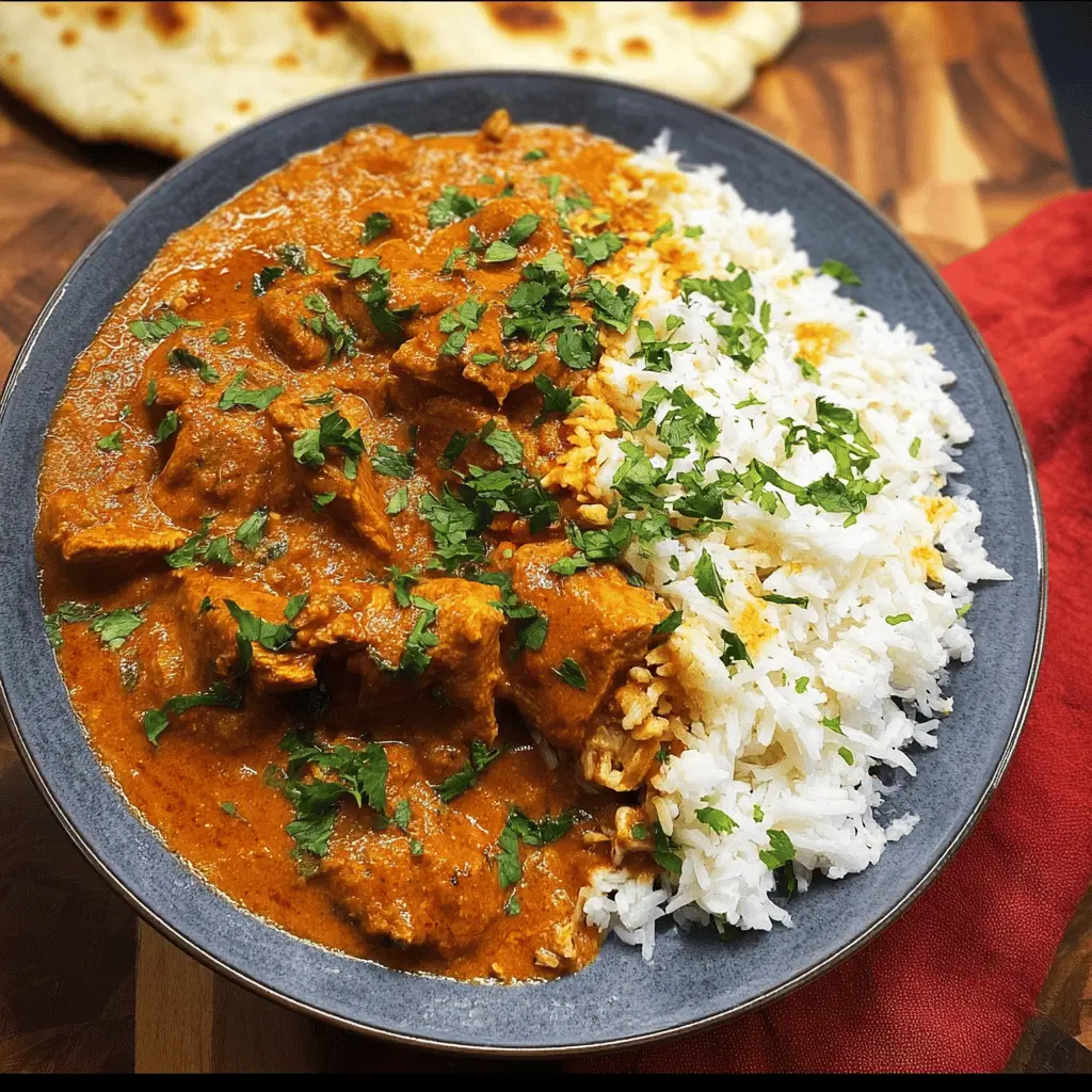 Easy Slow Cooker Indian Butter Chicken Recipe