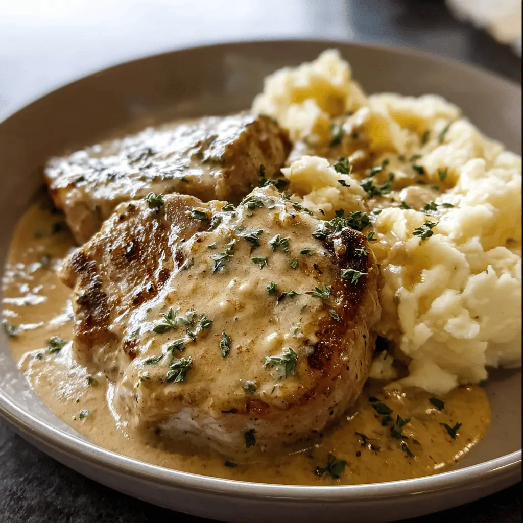 Creamy Ranch Pork Chops Slow Cooker Recipe