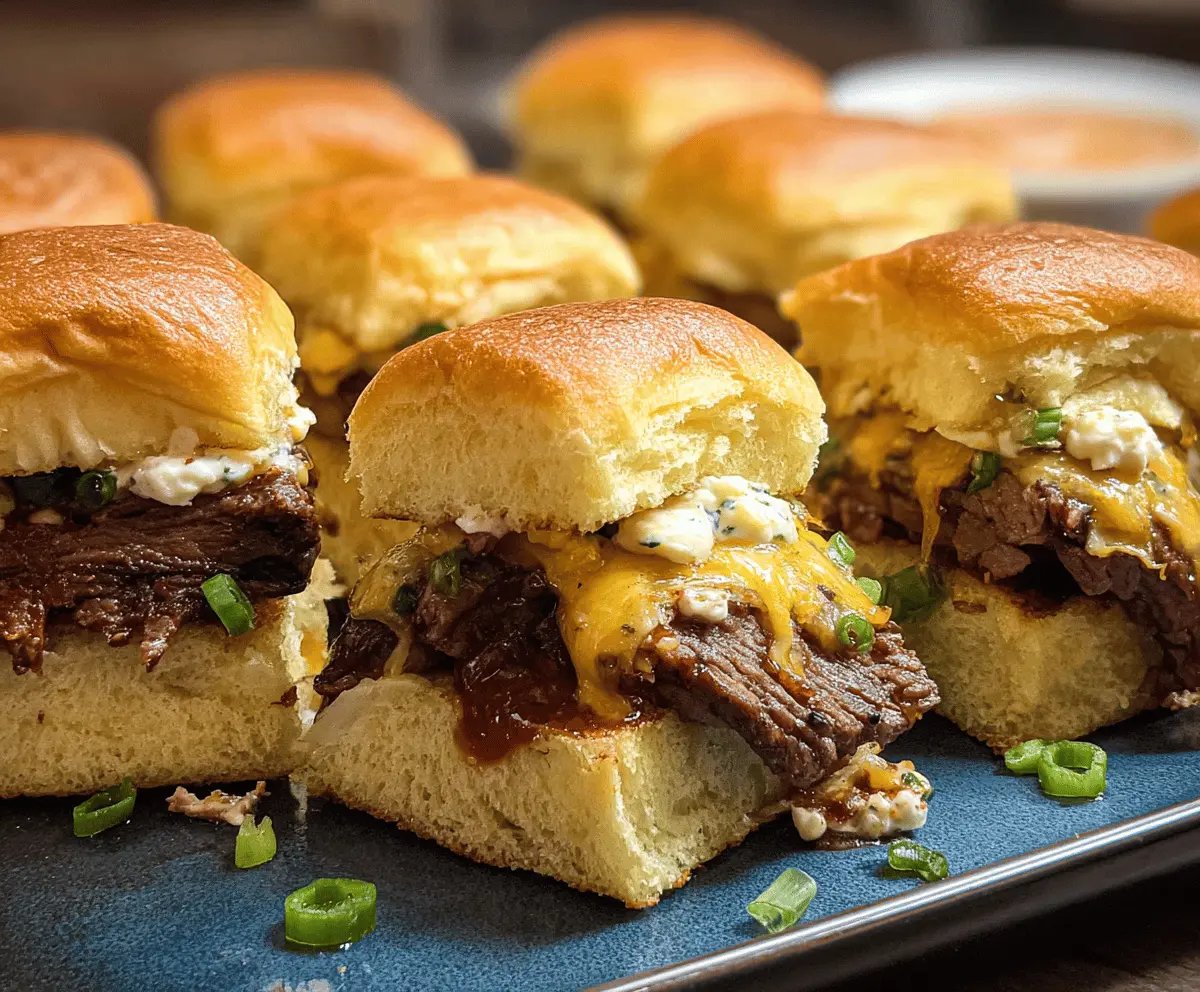 Easy Cowboy Butter Steak Sliders Recipe