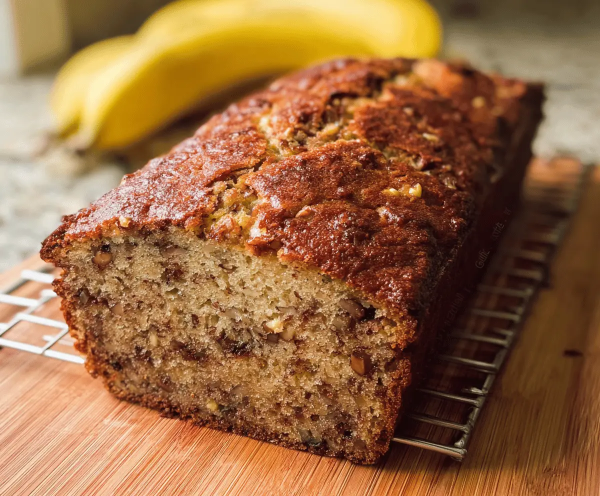 Moist Banana Nut Bread Recipe for Simple Baking