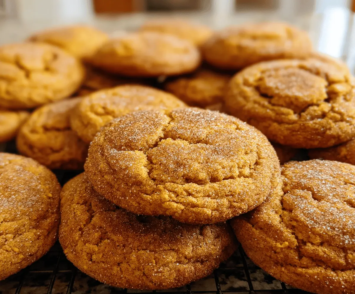 Soft and Chewy Pumpkin Cookies Recipe