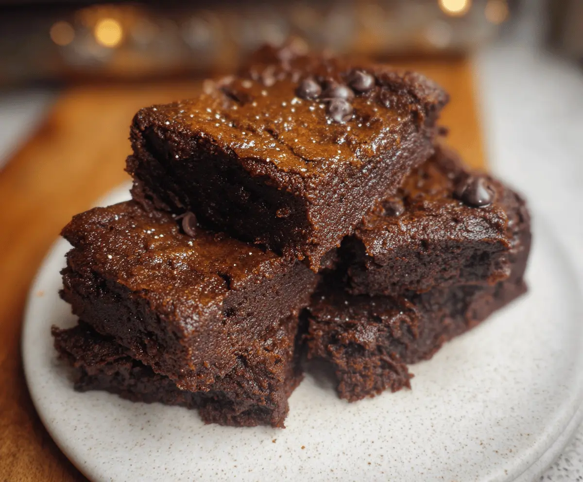 Healthy Pumpkin Brownies Recipe for Fall Treats