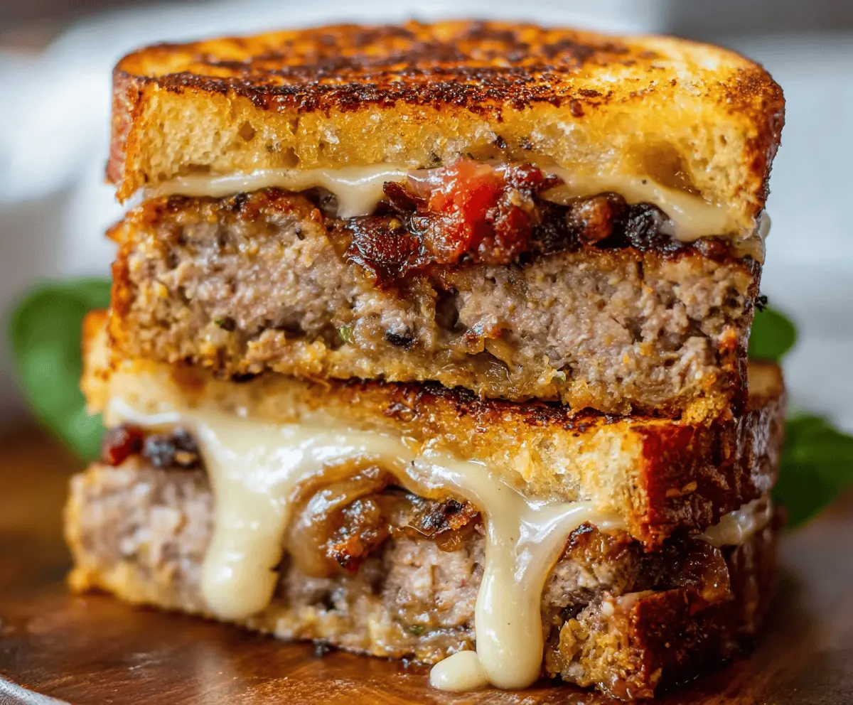 Delicious meatloaf sandwich with fresh lettuce and tomato on toasted bread, served with a side of fries