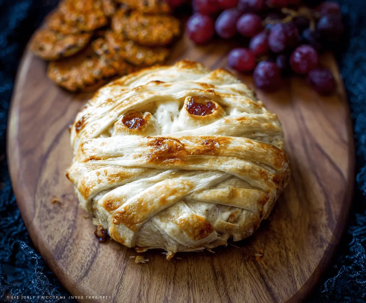 Mummy Baked Brie