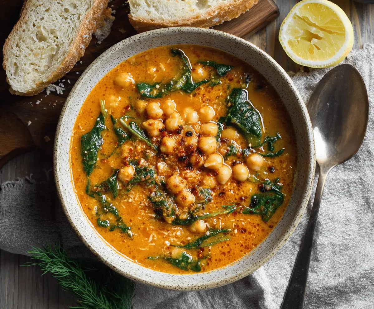 Tuscan Chickpea Soup