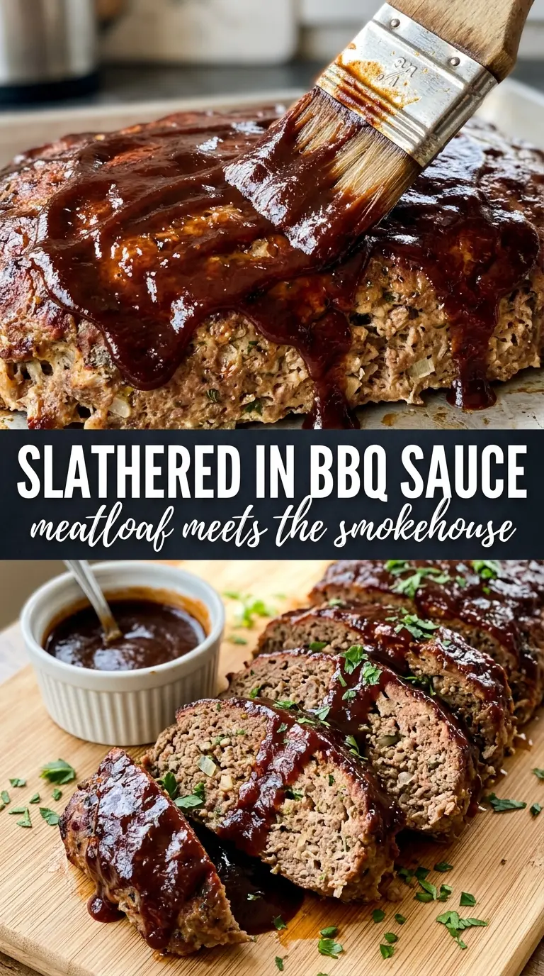 BBQ Meatloaf smoky glazed