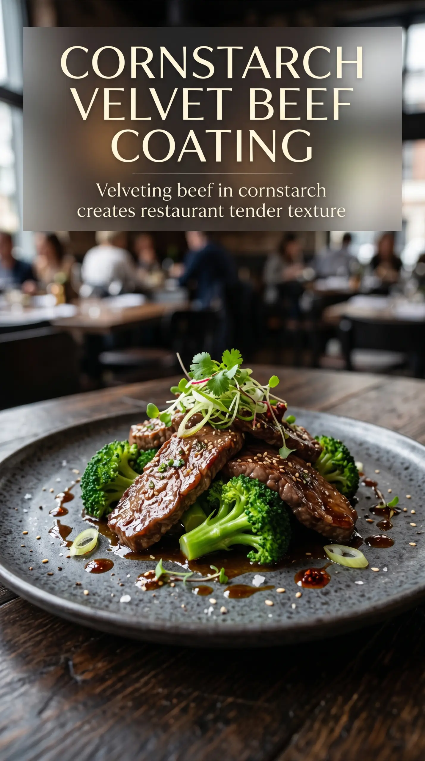 Blackstone Beef and Broccoli tender beef, glossy sauce, broccoli