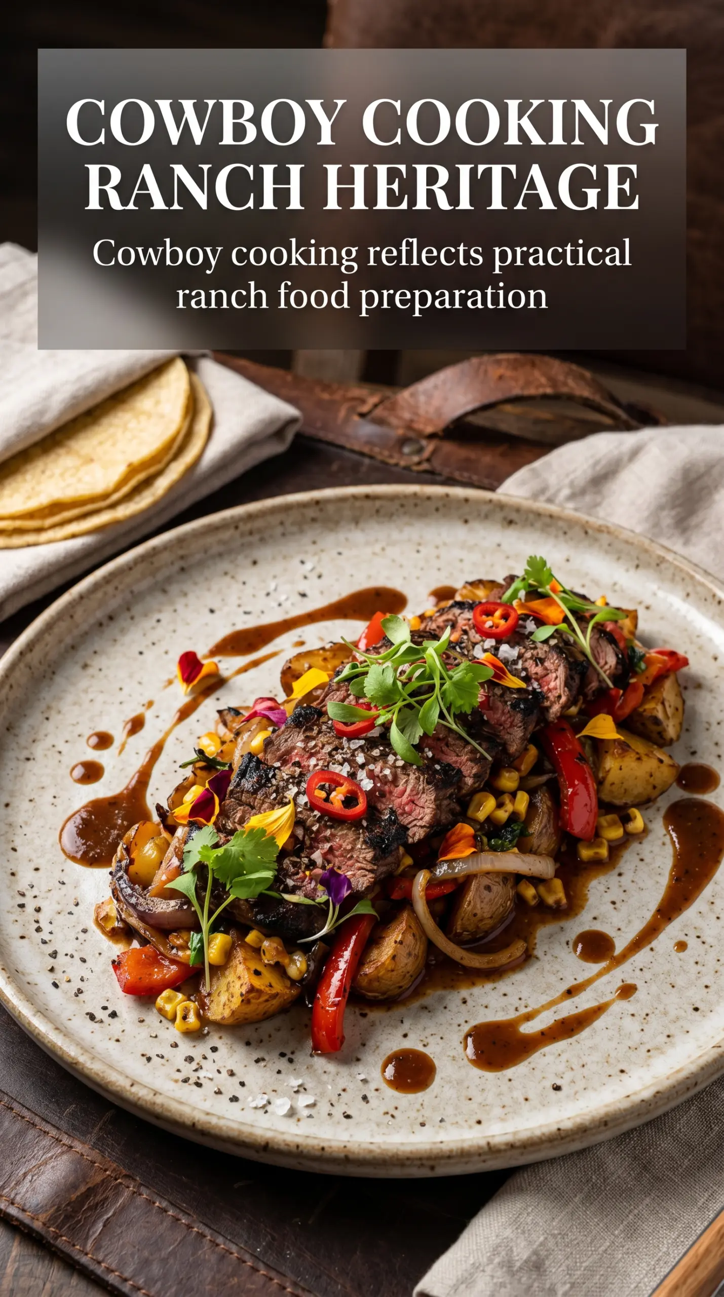 Blackstone Cowboy Stir Fry steak peppers onions