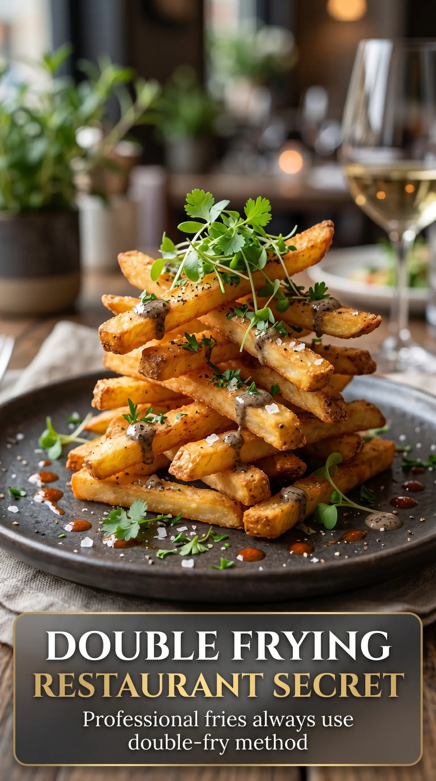 Blackstone fries crispy seasoned